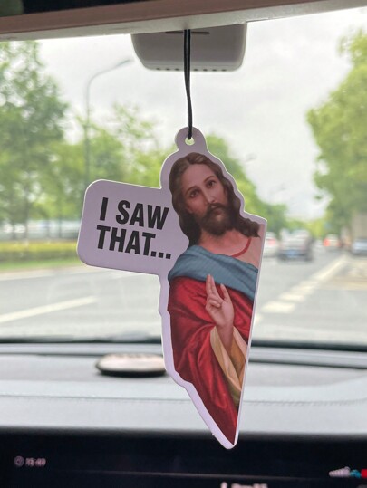 Veo todas las cosas que has hecho: ambientador de coche divertido e interesante, clip para la rejilla de ventilación, fragancia, purificador de aire, salida de ventilación, azúcar de roca negra, personaje de dibujos animados japoneses para colgar en el espejo retrovisor, ambientador para baño, sala de estar, dormitorio, regalo precioso para amigos, aromaterapia, ambientador de hogar, difusor, regalo, decoración del hogar