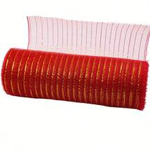 Decor Mesh Wreath Supplies Mesh For Wreath Poly Mesh Ribbon Metallic Border Stripe Emerald Swags Bows Wrapping 10 Inch X 30 Feet - Multicolor - View 11