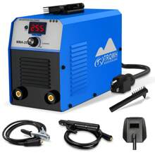 TRQWH Stick Welder Machine 255A MMA Welding Machine 110V/220V Portable ARC Welder Machine With IGBT Digital Display Hot Start For Outdoor Repairs Farms Home DIY - US A Type Plug(110-127V) - View 1