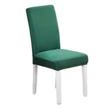 1 Stück/4 Stücke/6 Stücke Stuhlbezüge mit Weihnachtsmann Muster als Weihnachtsdekoration, weicher universell passender Schreibtisch Bezug, abnehmbar und waschbar Anti-Staub Stretch Stuhlschutz