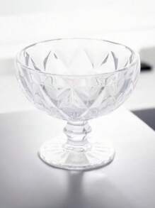 Set Of 6 Dessert Cups 380ml Diamond Açaí Ice Cream Sweet Buffet Party Elegant Design Luxury - Trong sáng - Xem 4