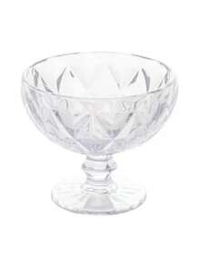 Set Of 6 Dessert Cups 380ml Diamond Açaí Ice Cream Sweet Buffet Party Elegant Design Luxury - Trong sáng - Xem 2