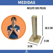 Candy Bar 16 Piezas Muebles Para Mesa De Dulces Mobiliario - Beis - Ver 10