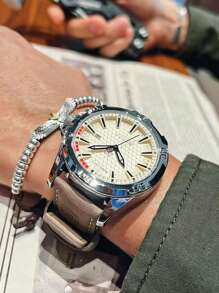 NAVIFORCE Men's Fashion Quartz Watch Men's Leather Strap Sports Waterproof Watch Calendar Clock Men's Leisure Sports Military Watch Business Men's Clock - one-size - View 10