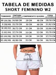 DABLIU DOIS KIT 2 Women's Shorts Black And Colors Loose And Comfortable Fit With Elastic Waistband Adjustable Drawstring And Side Pockets Casual Use Beach Or Workout Gym - 紫色 - 查看 8