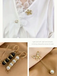 13/23/53 Stück Super Wert Zufallsstil Damen Kleidung Accessoire Set, bestehend aus Taillenpins, Clips, Einstellschnallen, Broschen, Sag-Verhinderungs-Knöpfe (ohne Box)