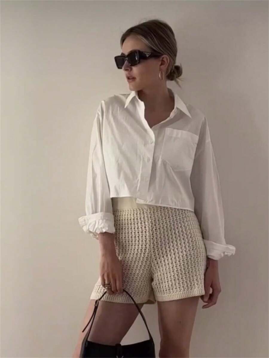 Women Blouses - trắng - Xem 1