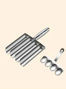 2入組肉丸製作器,手動肉丸製作器,廚房肉丸製作器附刮刀,家庭肉丸製作器,肉丸勺,肉丸勺製作器,不粘魚圓製作器,廚房用品,廚房工具 - 彩色 - 查看 14