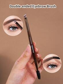MAANGE 13pcs Professional Soft Long Aluminum Tube Makeup Brush Set,Eyelash Brush,Eyeshadow Brush, Eyebrow Brush, Blending Brush,Lip Brush,Highlight Brush,Concealer Brush,Makeup Brush For Powder Liquid Cream,For Daily Use And Travel,Makeup Accessories Gifts For Friends ﻿ ﻿ ﻿ ﻿ ﻿ - 棕色 - 查看 9