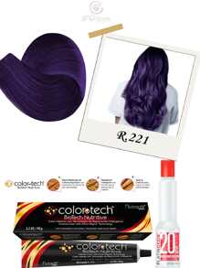 Nutrapel, Color Tech Tinte Recargados Tonos Intensos de Color 90g - R.221 - Ver 1