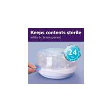 Esterilizador de Biberones Para Microondas - transparente - Ver 3