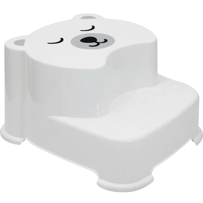  Banquinho Degrau Infantil Para Banheiro Escada Ursinho Buba