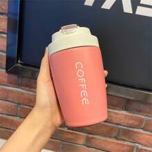 1 件创意不锈钢杯，简约商务旅行杯，双层隔热饮具，可定制设计 - 多色 - 查看 16