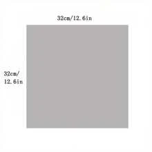 50 件套柔软纯色纱布手帕方形粗纱布带流苏，12.6x12.6 英寸/32x32 厘米，晚餐日常使用、活动装饰、酒吧咖啡厅餐巾、厨房毛巾，灰蓝色