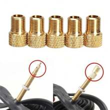 2/4pcs Bicycle Valve Adapter With Sealing Ring - متعدد الألوان - مشاهدة 3