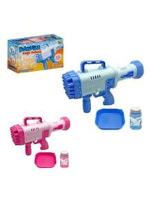 Bazuka Soap Bubble Launcher 32 Holes - 粉色 - 查看 1