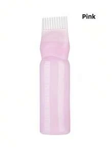 1 Stück/3 Stücke Haarfarbstoff Flasche mit Kamm-Zähnen, Behälter für Färbepaste, Haarpflege Topf, Shampoo Flasche. Diese sorgfältig gestalteten Beauty- und Friseur-Werkzeuge machen Ihre Haarpflege und Styling einfacher und spaßiger!