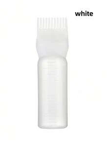 1 Stück/3 Stücke Haarfarbstoff Flasche mit Kamm-Zähnen, Behälter für Färbepaste, Haarpflege Topf, Shampoo Flasche. Diese sorgfältig gestalteten Beauty- und Friseur-Werkzeuge machen Ihre Haarpflege und Styling einfacher und spaßiger!