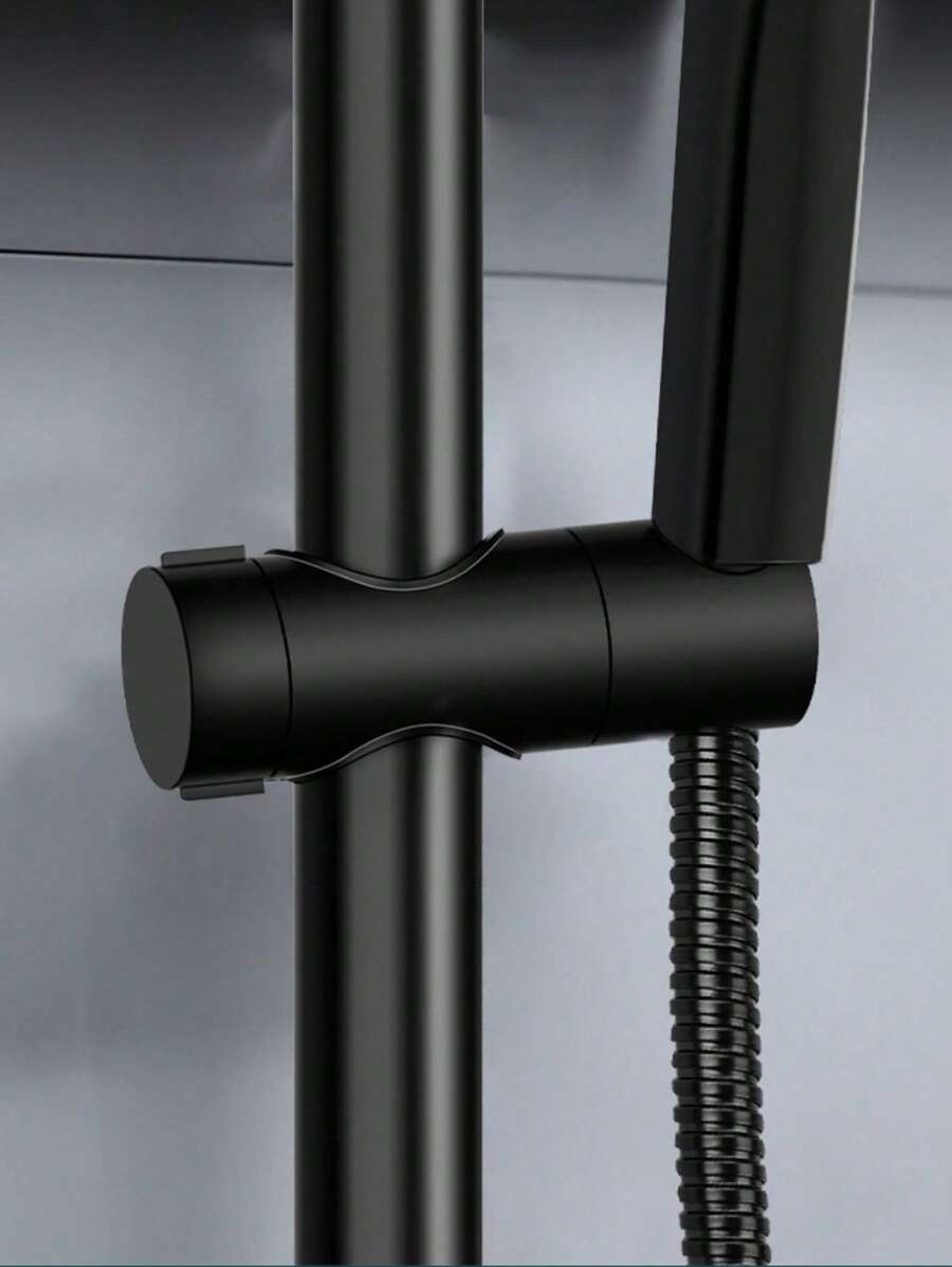 Adjustable Angle And Height Of Shower Bar And Showerhead Bracket