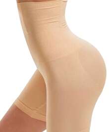 Shorts Cinta Modeladora com 4 Barbatanas de Aço para Compressão