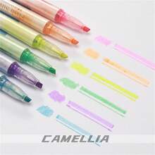 Highlighter With Shiny Valve - 5色套裝 - 查看 2