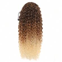 OPEN CURLY PONYTAIL 70cm OLGA FASHION CLASSIC - Beige - View 4