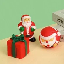 圣诞节宠物咀嚼玩具（带声音）圣诞版 - 彩色 - 查看 10