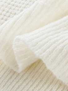 Men's Fashionable Knitted Warm Base Layer Sweater For Autumn And Winter - White - View 7