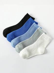 Colorful Candy Pattern Solid Color Breathable Kids/Children Ankle Socks, Snug Fit, Suitable For All Seasons