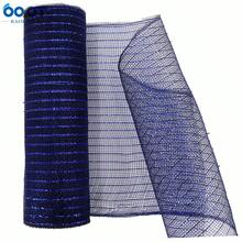 Decor Mesh Wreath Supplies Mesh For Wreath Poly Mesh Ribbon Metallic Border Stripe Emerald Swags Bows Wrapping 10 Inch X 30 Feet - Multicolor - View 15