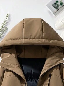 2024 Nuovo Cappotto con Cappuccio da Uomo per Sport e Tempo Libero Invernale