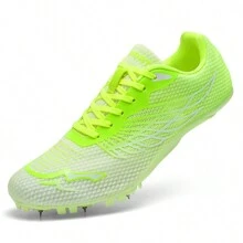 Professional Track And Field Running Athletic Spikes Shoes, Casual Everyday Wear - Mint Green - View 7