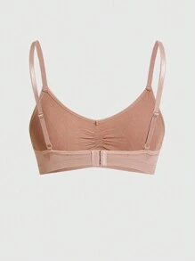 3件套无缝女士胸罩，无钢圈和无衬垫胸罩，无钢圈胸罩，女孩内衣 - 彩色 - 查看 3