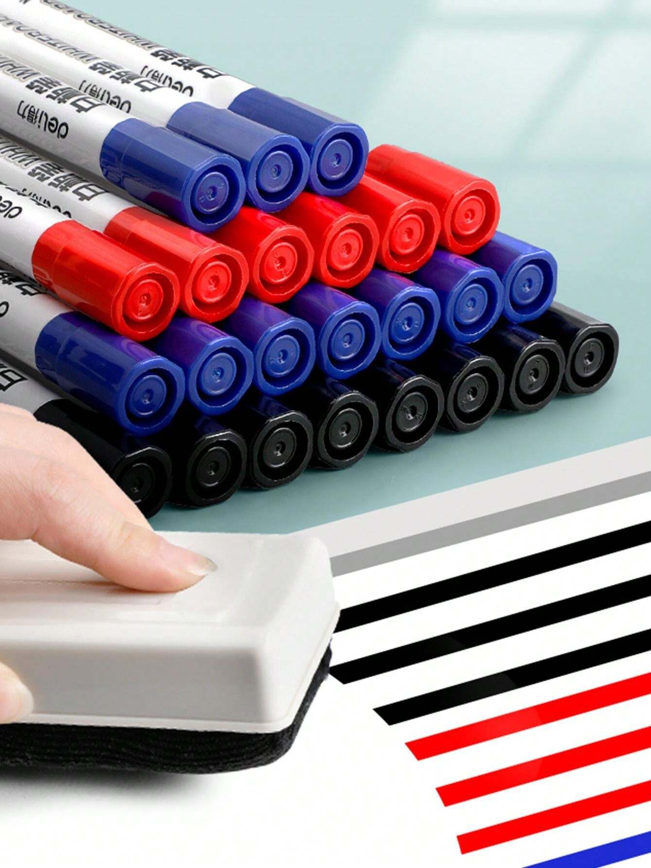 Pennarello per lavagna bianca a secco multicolore brillante Non tossico pennarel