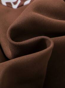 3 Stücke Set für Babyjungen bestehend aus langärmeliger Sweatshirt mit Retro-Patchwork-Muster, Hose und Schal für Herbst und Winter