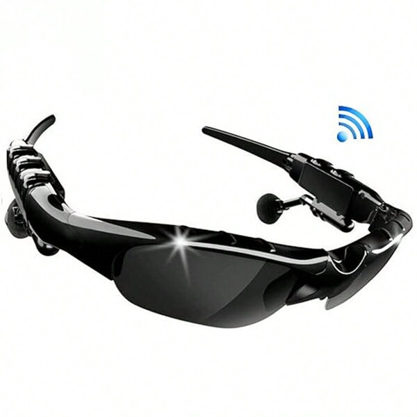 Wireless Bluetooth Earphone With Hands-Free Calling Function And Polarized Sports Sunglasses For Men And Women, Smart Glasses With Built-In Mic For Outdoor Cycling, Running, Driving And Fishing