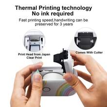 MARKLIFE P12 Label Maker Machine With Tape Barcode Label Printer - Mini Portable  Thermal Labeler For Address Clothing Jewelry Retail Barcode Halloween Christmas Decoration DIY Gift - Multicolor - View 3