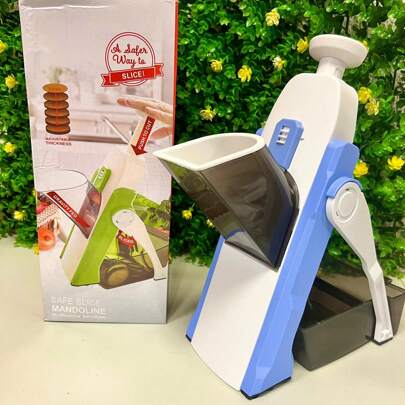 Cortador y rayador de verduras, cortador manual de papas, rebanador de verduras.