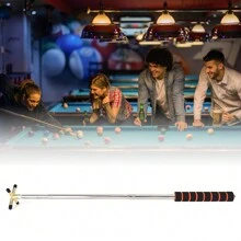 Billiard Cue Bridge With Removable Brass Bridge Head, Retractable Billiard Cue Billiard Accessories Billiard Table Game, Match Billiard Accessories - Black - View 6