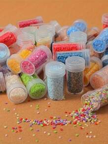 Chai nhựa trong suốt đựng đồ, hộp đựng hạt tranh kim cương, hộp đựng hạt phụ kiện thủ công mỹ nghệ, hộp đựng hạt đá giả, vật dụng lưu trữ đồ thủ công mỹ nghệ tự làm - Nhiều màu - Xem 7