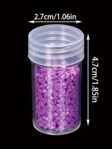 Chai nhựa trong suốt đựng đồ, hộp đựng hạt tranh kim cương, hộp đựng hạt phụ kiện thủ công mỹ nghệ, hộp đựng hạt đá giả, vật dụng lưu trữ đồ thủ công mỹ nghệ tự làm - Nhiều màu - Xem 2
