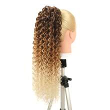 OPEN CURLY PONYTAIL 70cm OLGA FASHION CLASSIC - Beige - View 3