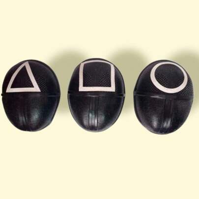 Máscara Rostro Juego Calamar