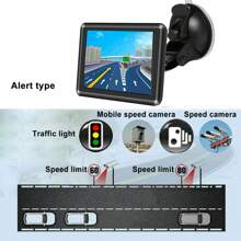 XGODY Sat Nav Touch Type-C Car Truck 5" GPS Navigation UK/EU Map Free Lifetime Updates - Black - View 6