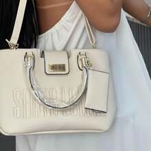 Bolsa Feminina Santa Lolla Sacola de Mão e Ombro Tiracolo Transversal Tote Crossbody Couro Espaçosa