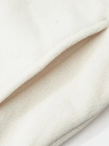 1 件女式户外保暖内衬三合一连帽风衣，时尚色块，保暖防水 - 白色 - 查看 11