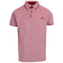 Trespass Mens Skate Polo Shirt (Merlot) - Pink - View 1