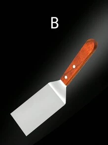 1pc Tiramisu Shovel Knife, Stainless Steel Material, Used For Cutting Cakes, Flatting Bread And Pancakes, Teppanyaki And Baking Tools