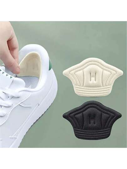 1 par de palmilhas esportivas com almofada de calcanhar e suporte de arco, adesivo e protetor de aderência, cinto, adesivos, menino, coração, feminino, verão, refrescante, praia, viagem