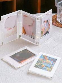 1pc Mini Message Card Refrigerator Magnet Best Gifts Birthday - White - View 12